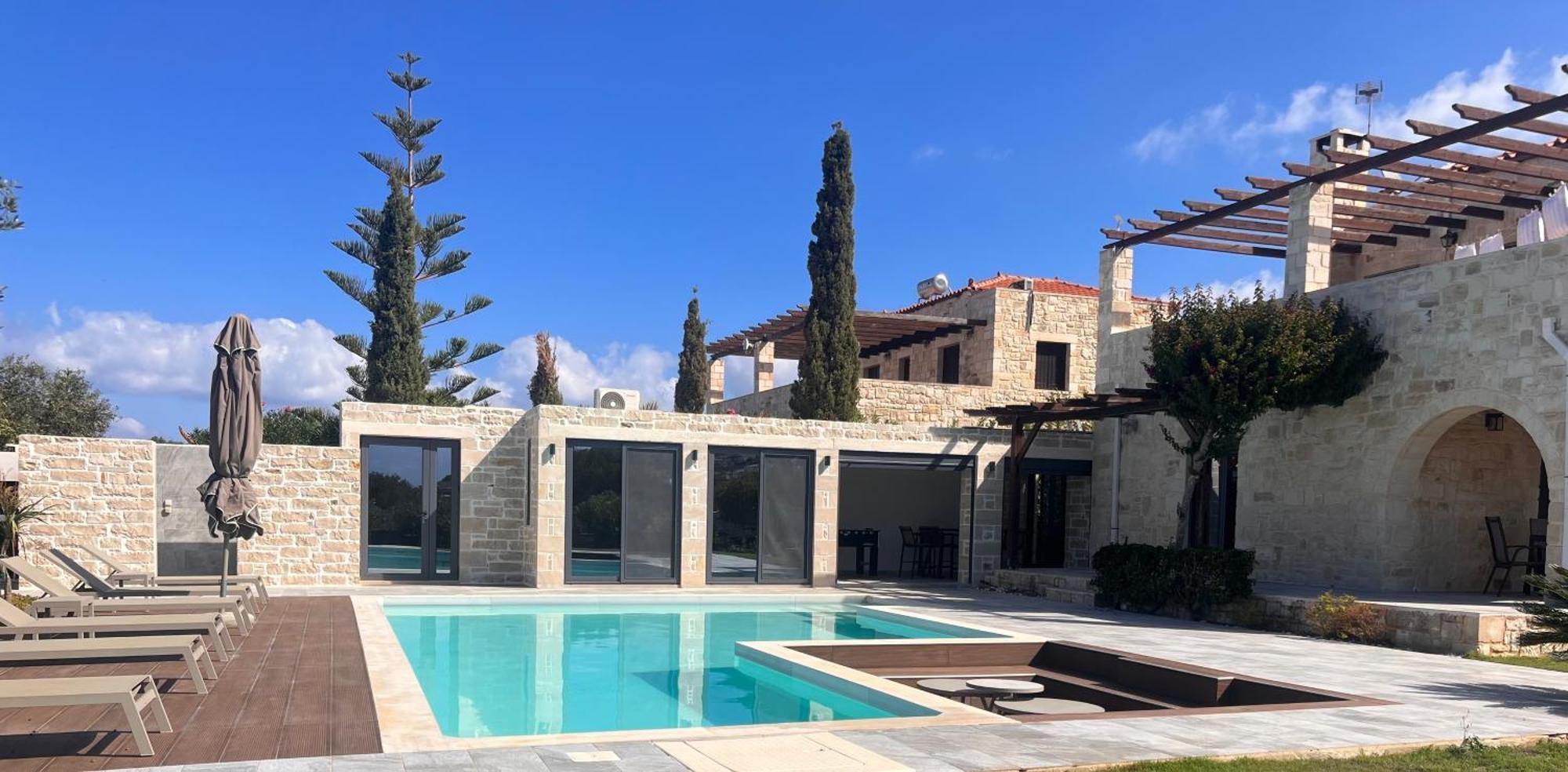 Villa Gloria Seaview - Luxury & Family Kokkino Chorio Ngoại thất bức ảnh