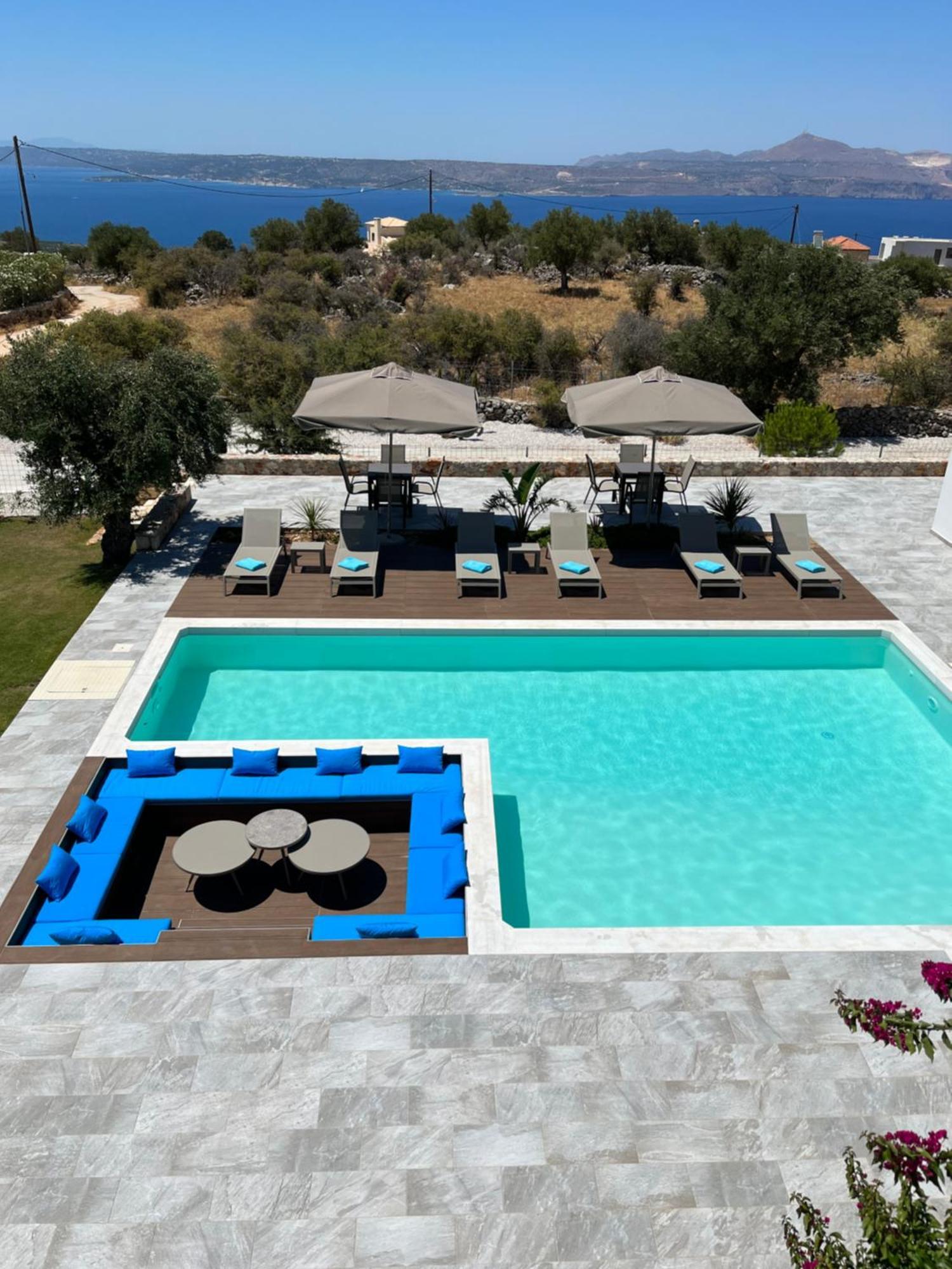 Villa Gloria Seaview - Luxury & Family Kokkino Chorio Ngoại thất bức ảnh