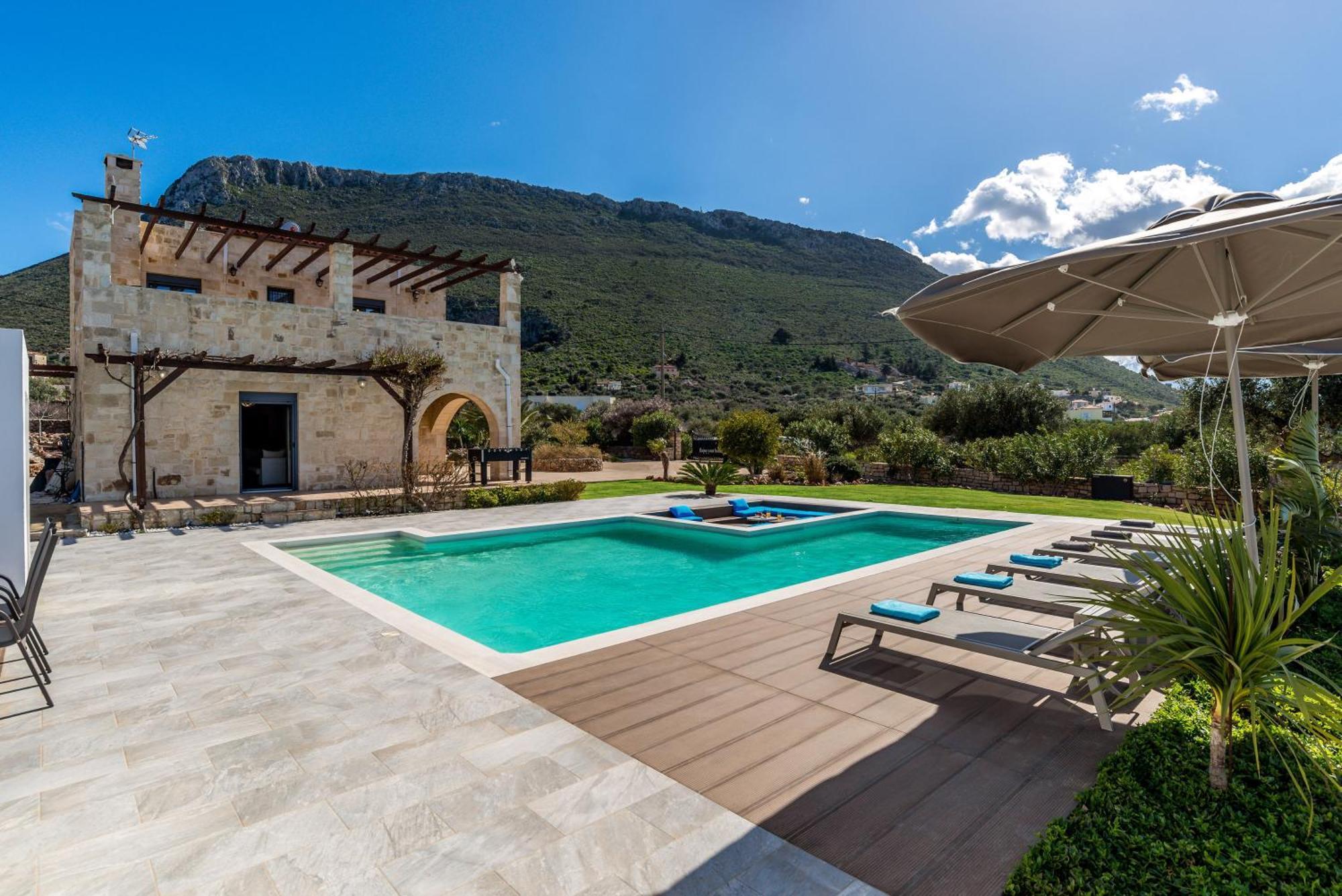 Villa Gloria Seaview - Luxury & Family Kokkino Chorio Ngoại thất bức ảnh