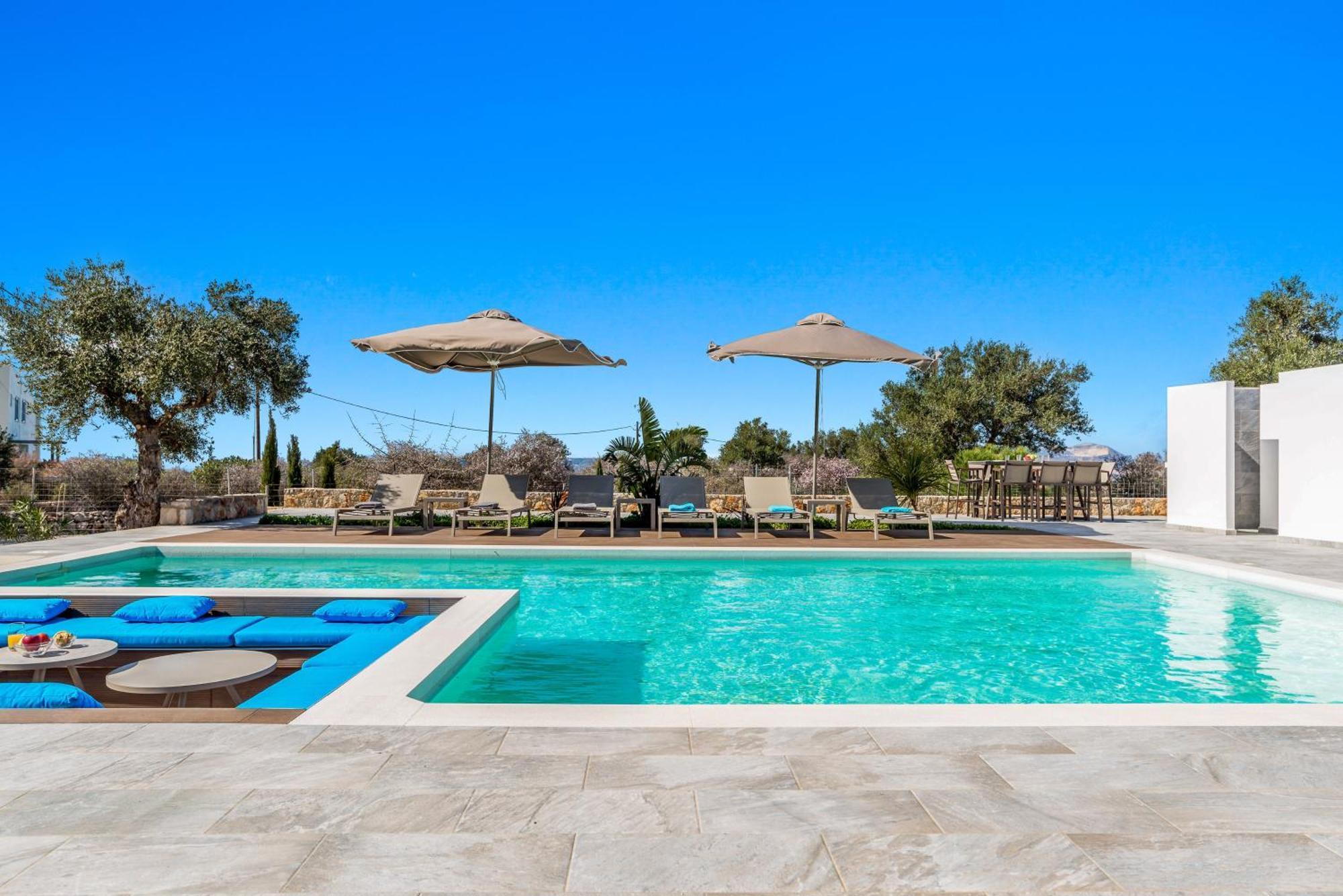Villa Gloria Seaview - Luxury & Family Kokkino Chorio Ngoại thất bức ảnh